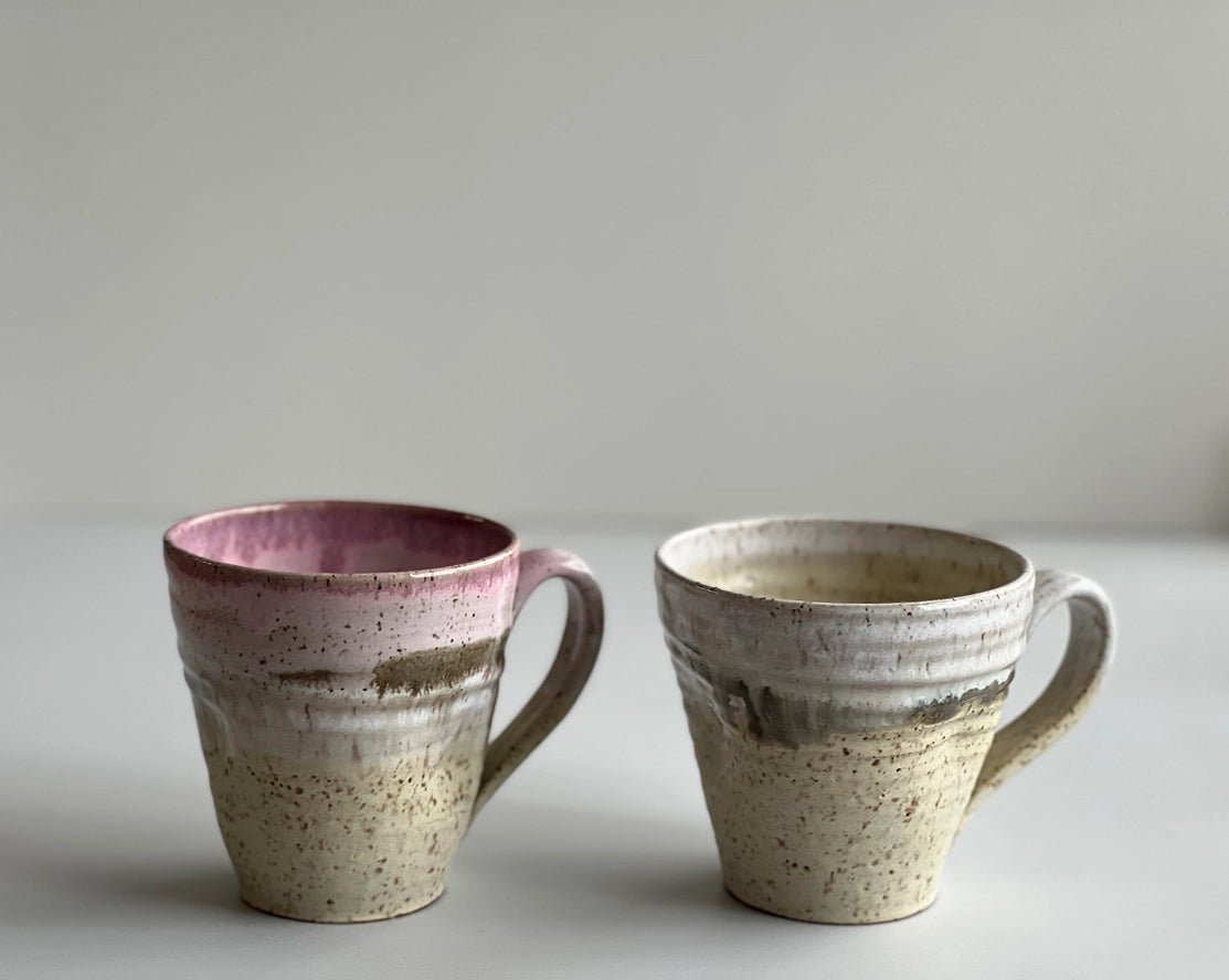 Hand Crafted Borealis Cafe Cup- Dusk