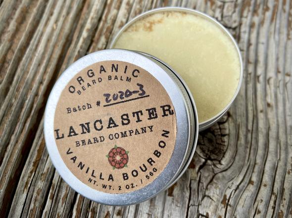 Organic Vanilla Bourbon Beard Balm