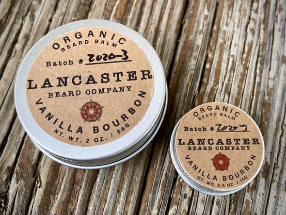 Organic Vanilla Bourbon Beard Balm